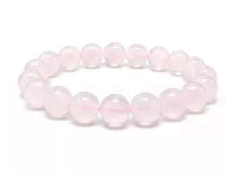 Pink Calcite AA Bead Bracelet 10mm