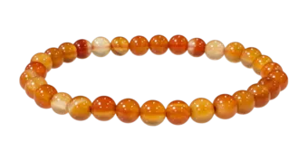 Carnelian Bracelet A 6mm Beads