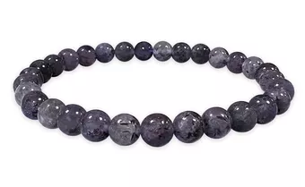 Cordierite Iolite Bracelet A 6mm Beads