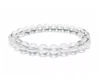 Rock Crystal Bracelet A 8mm Beads