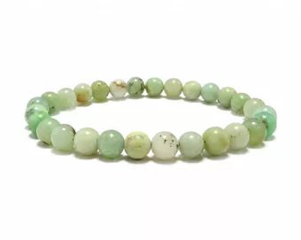 Chrysoprase Bracelet AA 6-7mm Beads