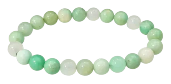 Chrysoprase bracelet AA+ beads 8-8.5mm