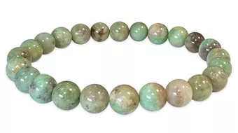 Emerald AA bracelet beads 7.5-8.5mm