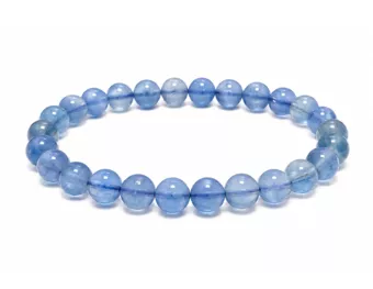 Blue Fluorite AA Bracelet 6-7mm beads