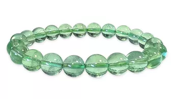 Green Fluorite Bracelet AAA 8-9mm Beads