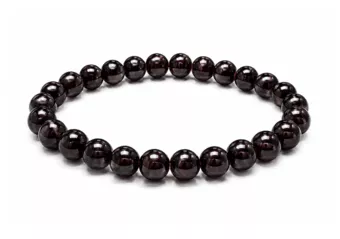 Red Garnet Bracelet AA 8-9mm Beads