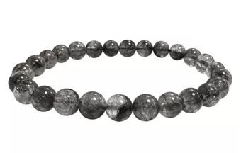 Herkimer Crystal Bracelet With 7-8mm beads