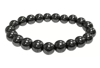 Hematite Bracelet A 10mm Beads