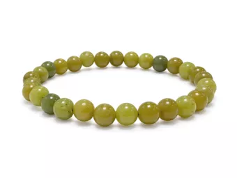 Canadian Jade Bracelet A 6 mm Beads