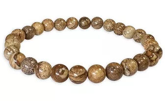 Landscape Jasper Bracelet A beads 6mm