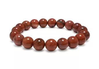 Red Jasper Bracelet AB 10mm Beads