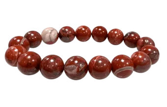 Red Jasper Bracelet AB 12mm Beads