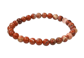 Red Jasper Bracelet AB 6-7mm Beads