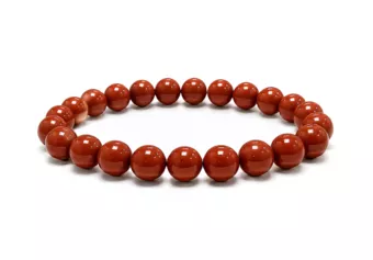 Red Jasper Bracelet A 8-9mm Beads