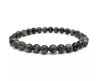 A Grade Larvikite Bead Bracelet 6-7mm