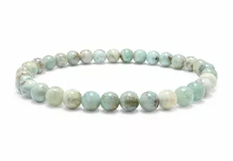 Larimar Bracelet A 5.5-6.5mm Beads