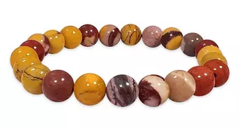 Mokaite Jasper A 8mm pearls bracelet