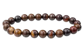 Iron Eye Bracelet AA 8-9mm beads