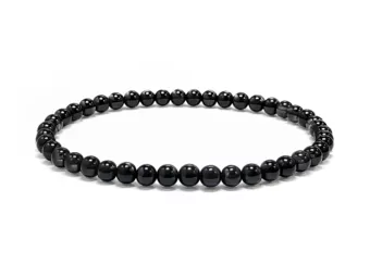 Onyx Bracelet A 4mm Beads