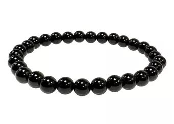 Onyx Bracelet A 6mm Beads