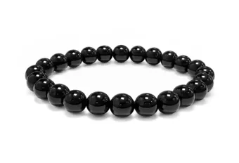 Black Onyx Bracelet A 8mm Beads