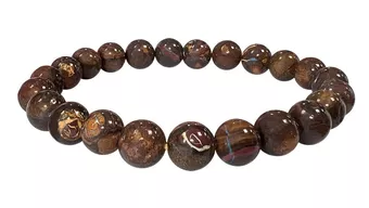 Boulder Opal Bracelet A 7-8mm Beads