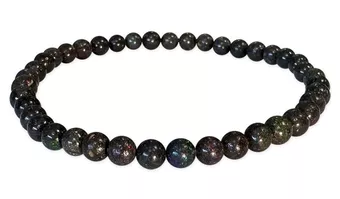 Black Opal Bracelet AA 4-5mm Beads