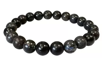 Black Opal Bracelet AB 8-9mm Beads