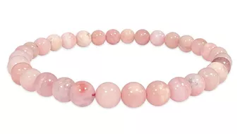 Pink Opal Bracelet A 5-6mm Beads