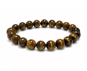 Tiger Eye Bracelet AB 12 mm Beads