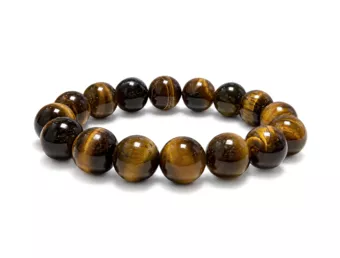 Tiger Eye Bracelet A 12mm Beads