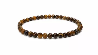 Tiger Eye Bracelet AB 4 mm Beads