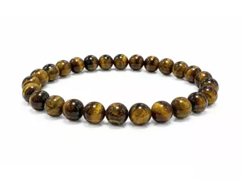 Tiger Eye Bracelet A 6 mm Beads