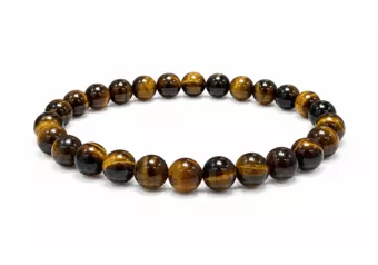 Tiger Eye Bracelet AA 6 mm Beads