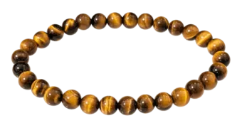 Tiger Eye Bracelet AAA 6mm Beads