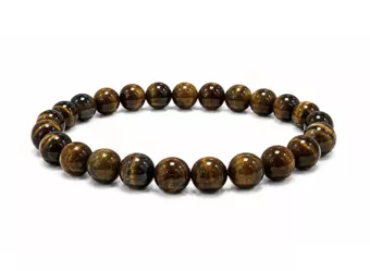 Tiger Eye Bracelet AB 8 mm Beads