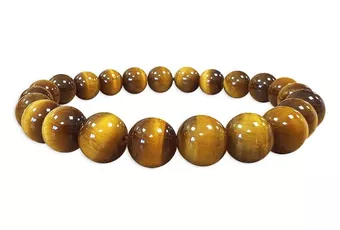 Tiger Eye Bracelet AAA 8 mm Beads