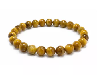 Golden Tiger’s Eye AA Bead Bracelet 8mm