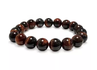 Red Tiger Eye Bracelet A 10 mm Beads
