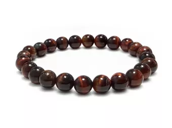 Red Tiger Eye Bracelet A+ 8 mm Beads