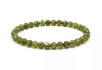 Peridot Bracelet A 5-6 mm Beads