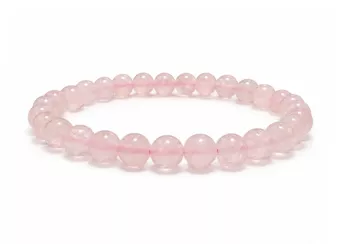 Rose Quartz A Bracelet 6-7mm Beads