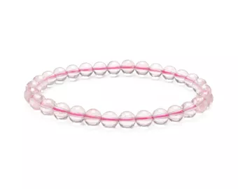 Rose Quartz Bracelet AA 6-7mm Beads
