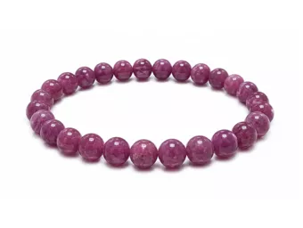 Rubis AAAA Bracelet 5-6mm beads