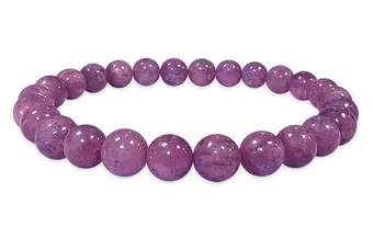 Ruby Bracelet AAAA 7-8mm Beads