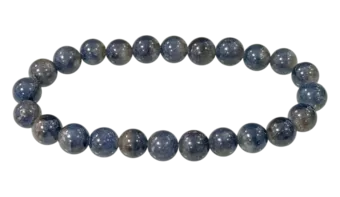 Blue Sapphire Bracelet AAA 7-8mm Beads