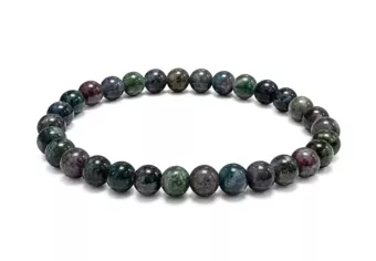 Ruby Sapphire Bracelet A 6-7 mm Beads