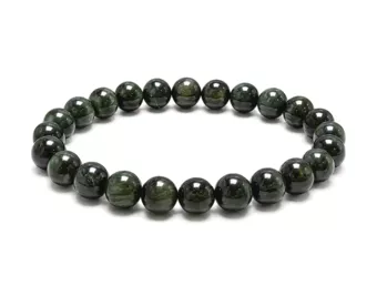 Seraphinite Bracelet AA Grade Beads 8–9 mm