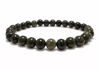 Peruvian Serpentine Bracelet AB 6-7mm Beads