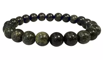 Peruvian Serpentine Bracelet AB 8mm Beads
